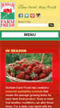 Mobile Screenshot of durhamfarmfresh.ca